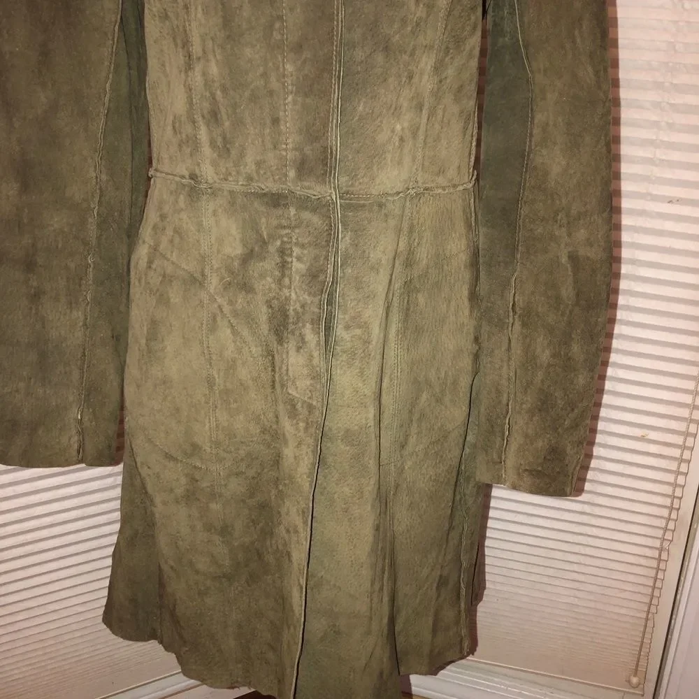 John Carlisle Leather Coat - Picture 5 of 9